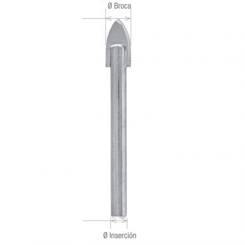 Brocas para vidrio