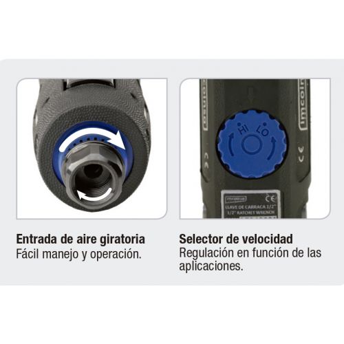 Llave de carraca 1/2
