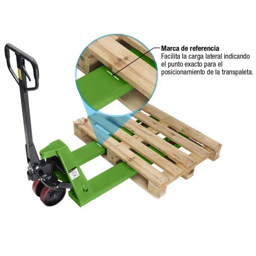 Transpaleta profesional plus 2.500 Kg Imcoinsa