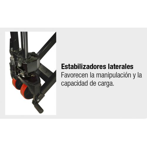 Transpaleta de tijera 1.000 Kg Imcoinsa
