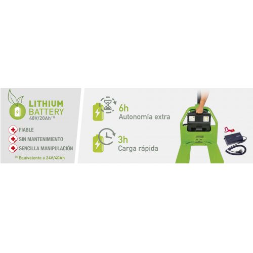 Transpaleta eléctrica Imcoinsa