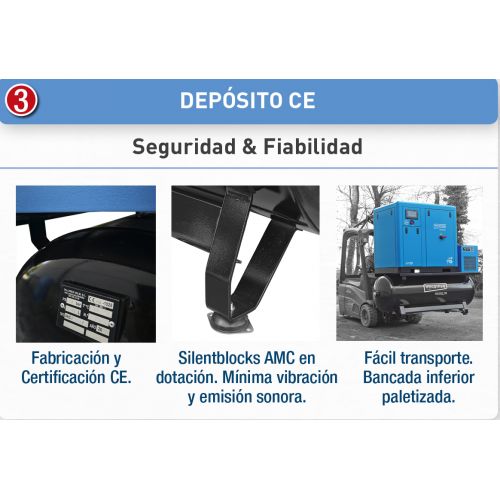 Compresores de tornillo compact serie VS Imcoinsa