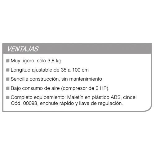 Cincelador - Desincrustador imco multi Imcoinsa