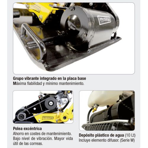 Bandejas compact vibration series 75 kg Imcoinsa