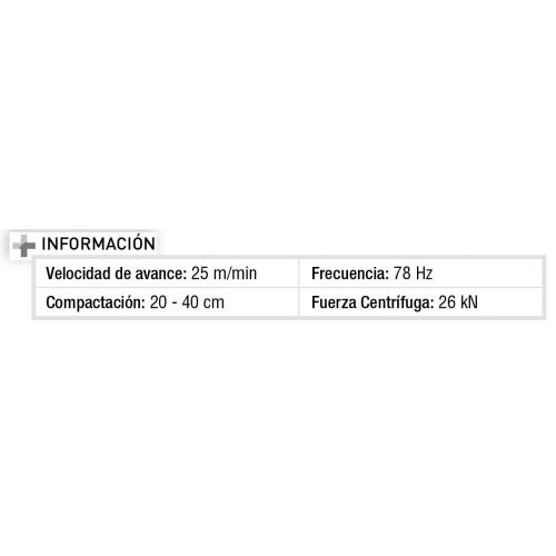 Bandeja no reversible 105 kg / Base 50 x 60 cm Imcoinsa