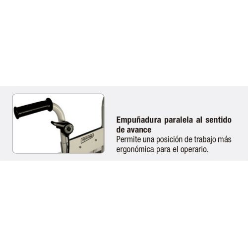 Regla vibrante mango doble / base en L con motor eléctrico Imcoinsa