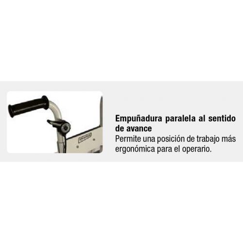 Regla vibrante mango doble / base en L con motor gasolina Imcoinsa