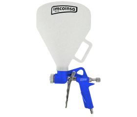Pistola aerográfica decoración gotelé
