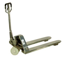 Transpaleta acero inoxidable 2.500 Kg Imcoinsa