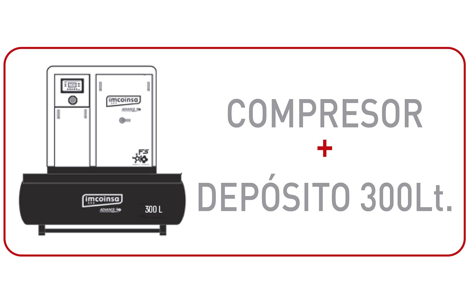 Compresor de tornillo serie VS Small 400V COMPACT