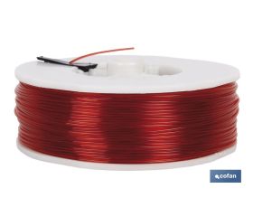 Hilo de Sedal Monofilamento de Nylon 100% Rojo