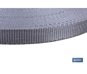 ROLLO CINTA PERSIANA  14MM X 50 M. GRIS