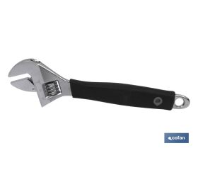 Llave inglesa con moleta central | Mango Comfort | Varias medidas y aperturas