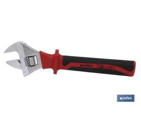 Llave inglesa con moleta central | 1000 voltios | Mango Comfort | Varias medidas y aperturas