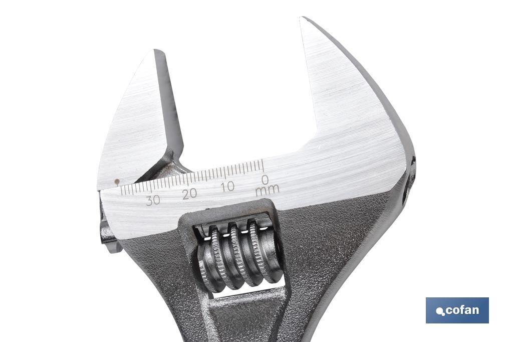 LLAVE AJUSTABLE MOLETA CENTRAL 4