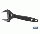 Llave inglesa | Gran apertura | Varias medidas y aperturas | Ajustable | Fabricada en acero al cromo-vanadio