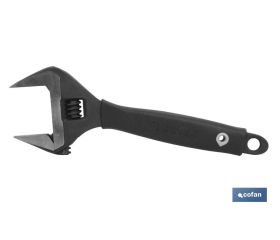 Llave inglesa | Gran apertura | Varias medidas y aperturas | Ajustable | Fabricada en acero al cromo-vanadio