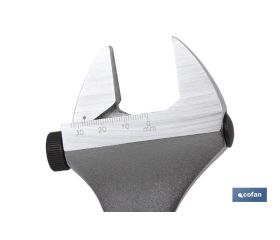 LLAVE AJUSTABLE MOLETA LATERAL 8