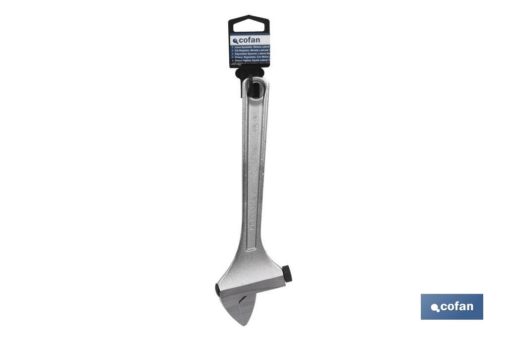 LLAVE AJUSTABLE MOLETA LATERAL 6