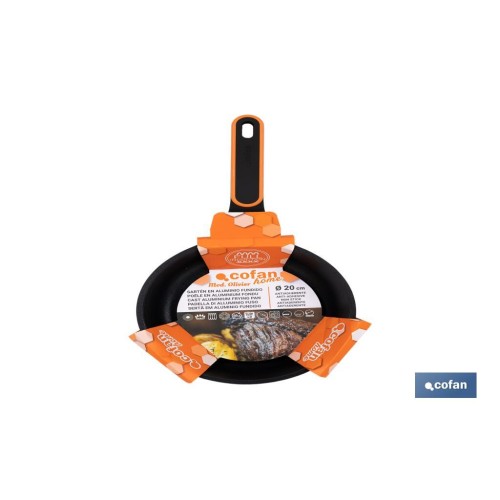 SARTÉN 20 CM FULL INDUCTION ALUMINIO FUNDIDO OLIVIER