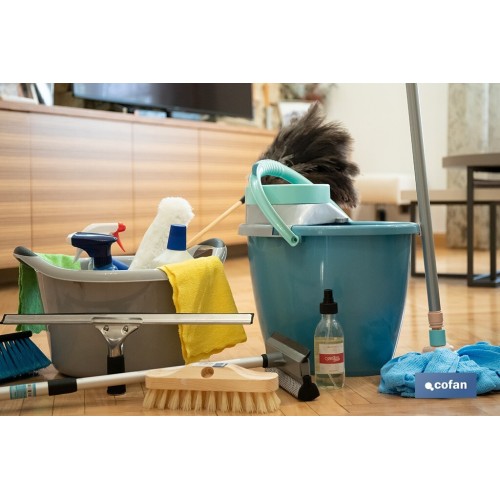 CONJUNTO FREGONA+CUBO ESCURRE  FÁCIL MODELO MARIEL14L 37x40x29 cm
