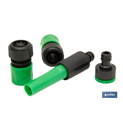 MANGUERA PVC 3 CAPAS C/ACCES. 5/8 15 m