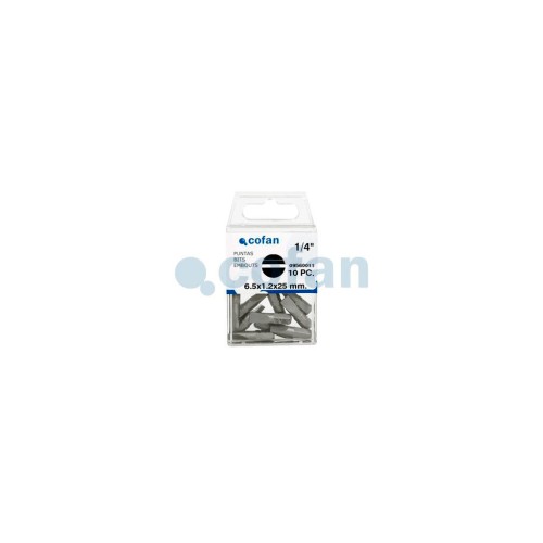 PTA.DEST.RECTA ESTÁNDAR 3X0.5 25MM.