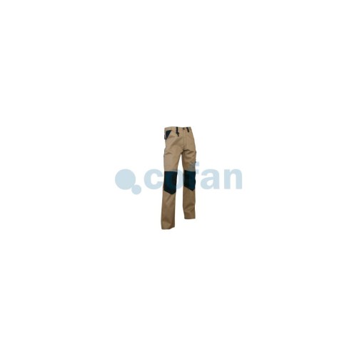PANTALON TRABAJO LENOIR 280gms/m GRIS-NEGRO T-38