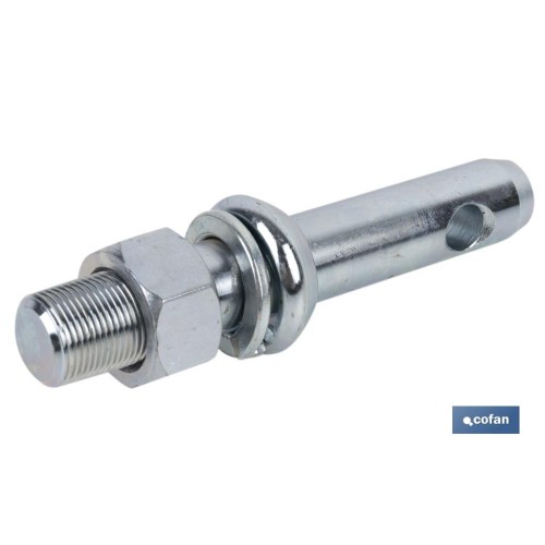 PERNO ROSCADO PARA ENGANCHE APEROS M 22 X Ø22 MM