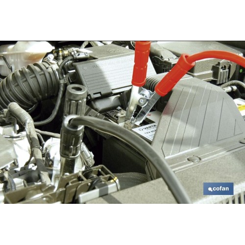 PINZAS DE ARRANQUE AISLADAS DE ZINC/ACERO 3M 600AMP V.I.