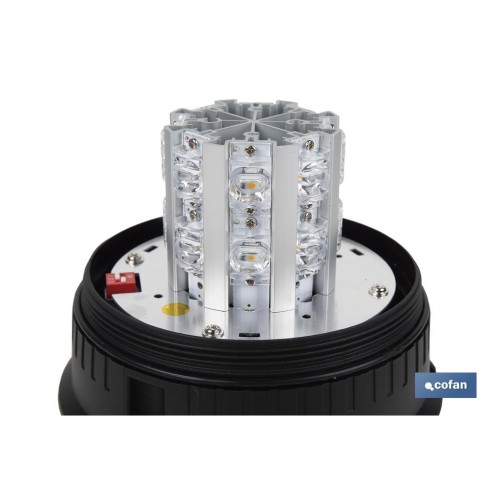 LUZ LED ESTACIONARIA DESTELLANTE ECE R65 IMÁN 12/24V IP66