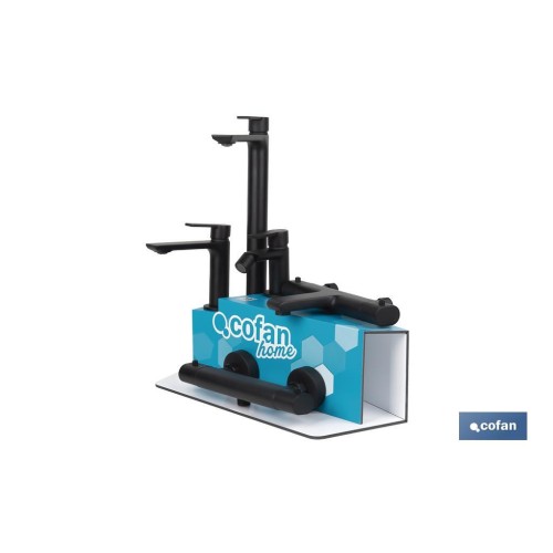 KIT DE GRIFERIA + EXPOSITOR MODELO KERCH