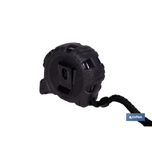 EXPOSITOR FLEXÓMETRO HOJA NEGRA DOBLE CARA 19 MM X 3 M 12 UDS.