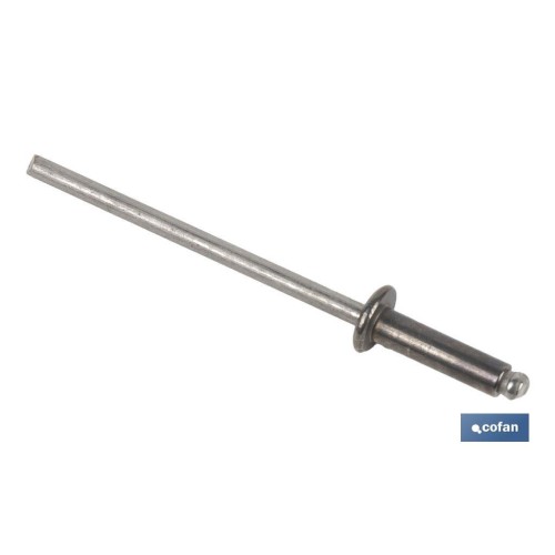 REMACHE ACERO INOX. A-2  3 X 6 MM
