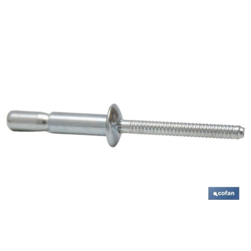 REMACHE ACERO ESTRUCTURAL 4,8 X 10 MM