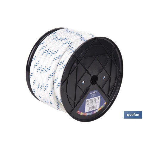 CUERDA TRENZADA POLI 16MM 25 MTS