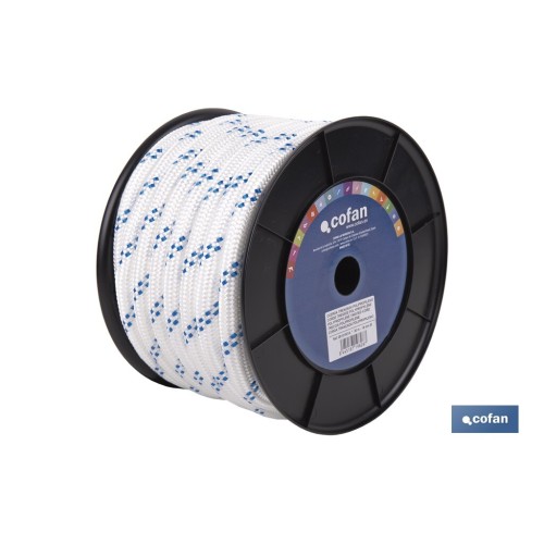 CUERDA TRENZADA POLI 18MM 20 MTS