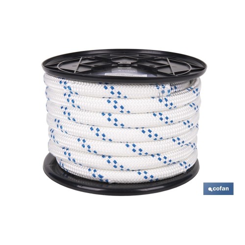 CUERDA TRENZADA POLI 20MM 15 MTS