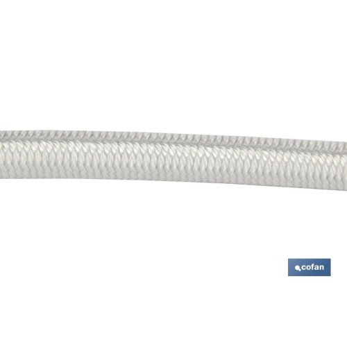 MADEJA CUERDA ELÁSTICA 6MM 10M BLANCO