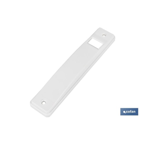 EMBELLECEDOR BLANCO RECOGEDOR PERSIANA 20 MM