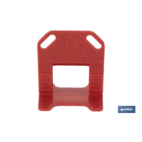 CLIP DE NIVELACIÓN 2,0 MM 300 UDS