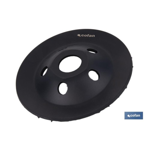 PLATO RECTIFICADOR CARBURO DE TUNGSTENO MULTIMATERIALES Ø115 X 22,23 GRANO GRUESO