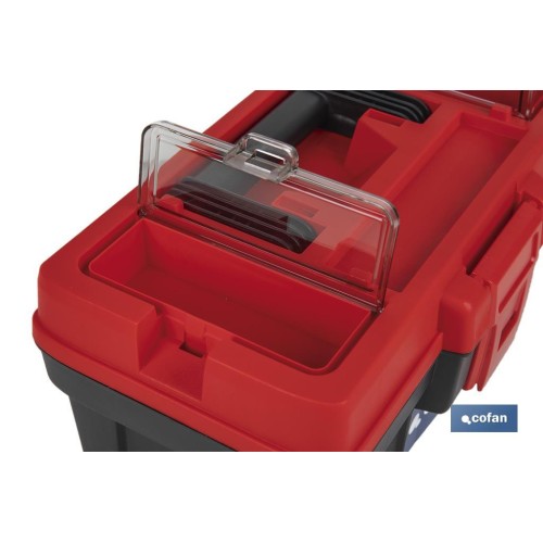 CAJA DE HERRAMIENTAS SEMI-PROFESIONAL 296 X 177 X 155 MM