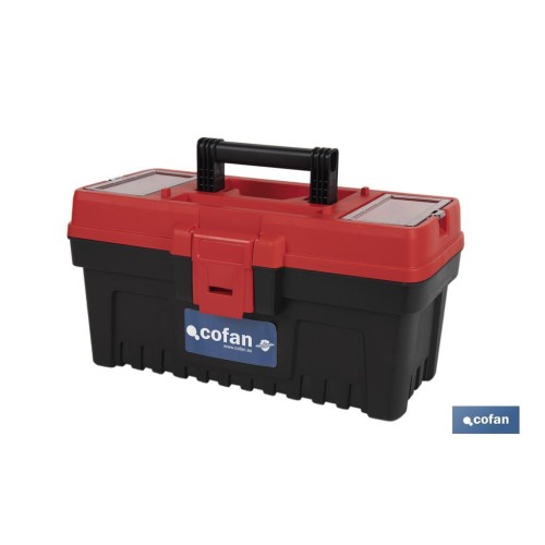 CAJA DE HERRAMIENTAS SEMIPROFESIONAL 360 X 193 X 186 MM