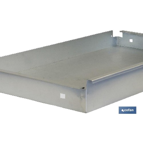 CAJÓN ACERO CON GUÍAS TELECÓPICAS PARA BANCO DE TRABAJO 110 X 1075 X 590 MM