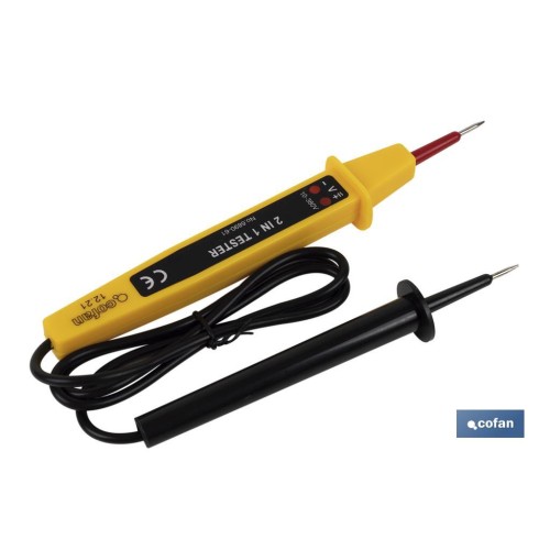MEDIDOR DE TENSION 2 EN 1 DE 3-400 V