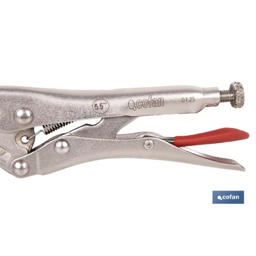 TENAZA GRIP BOCAS LARGAS 6.1/2
