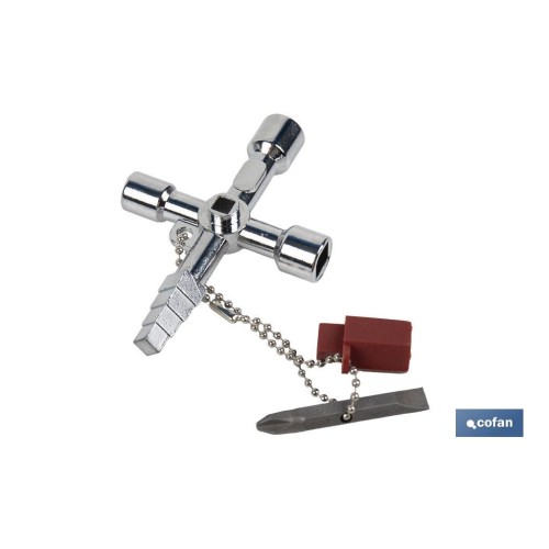 LLAVE DE CABINA 10 PERFILES