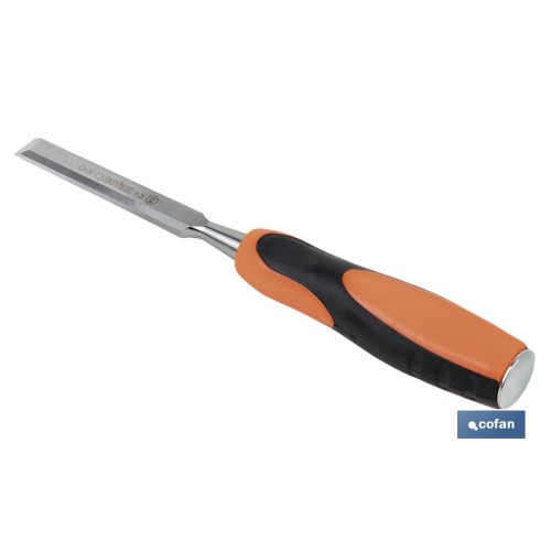 FORMÓN CON MANGO BIMATERIAL ANCHO DE CORTE 14 MM