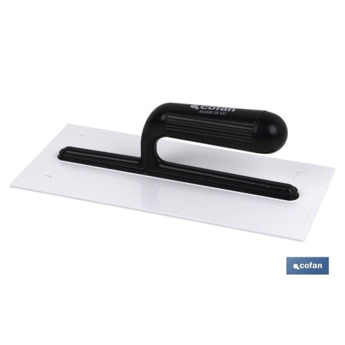 LLANA PVC BLANCO EFECTO CHIRRIANTE 280X130X2,5 MM